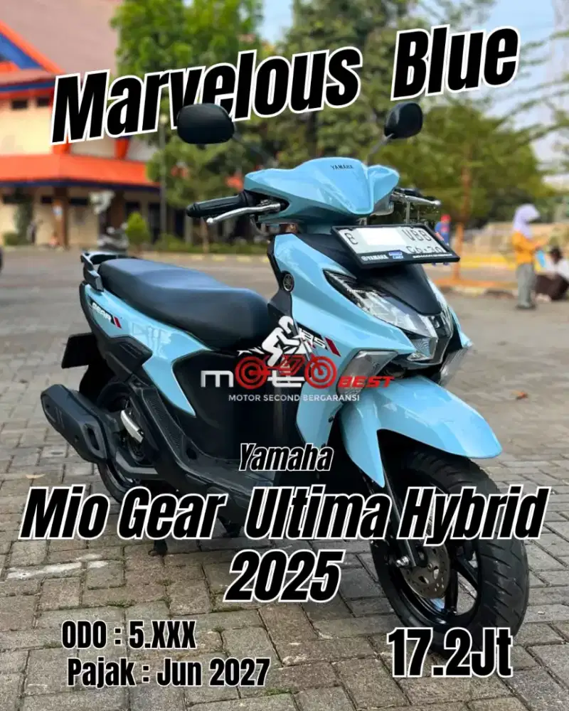 Cash Only Yamaha Gear Ultima Hybrid 125cc 2025