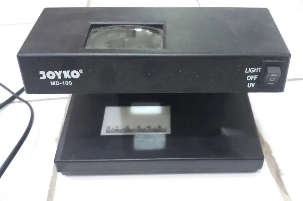 Money Detector Joyko MD-100 | Alat Deteksi Uang Palsu | Bekas Normal