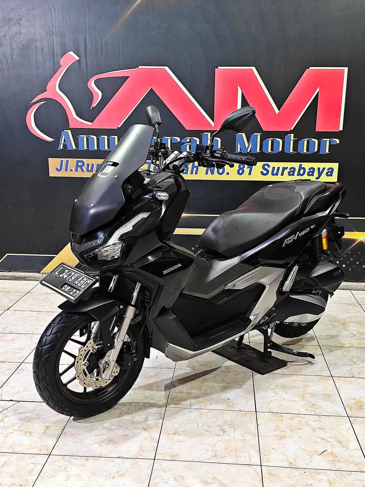 ADV 160 CBS Black mate 2022 matic mewah km.19rb.Anugerah motor rungkut