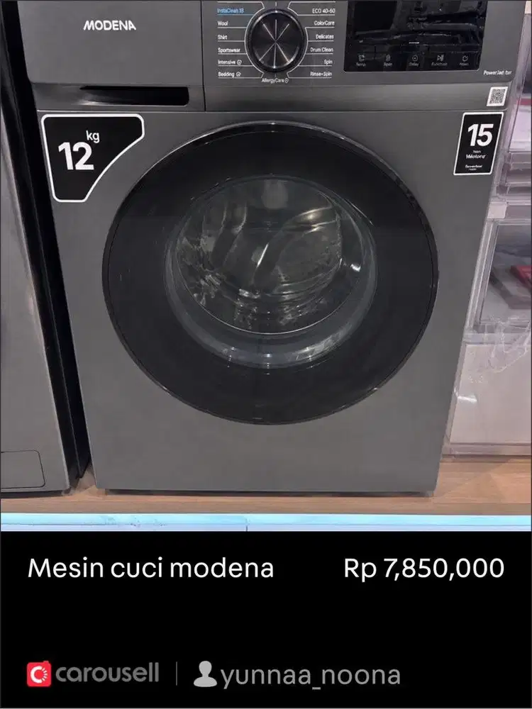 NEW MESIN CUCI MODENA