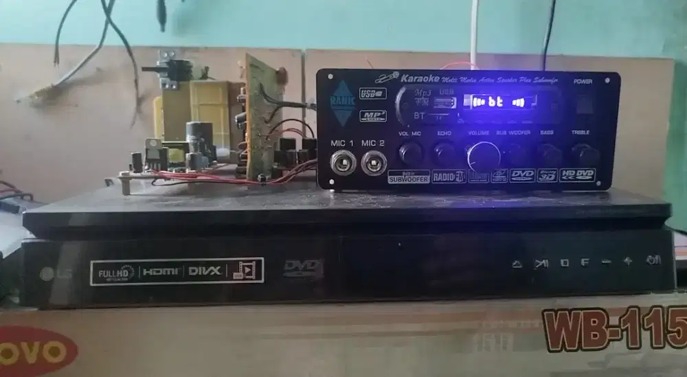 Amplifier Bluetooth rakitan.
