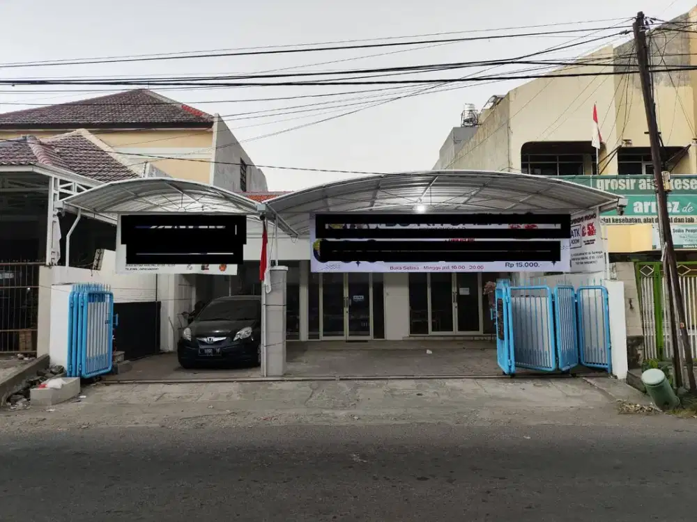 Dijual / Sewakan Rumah Usaha Nol Jalan Raya Pucang Anom Strategis