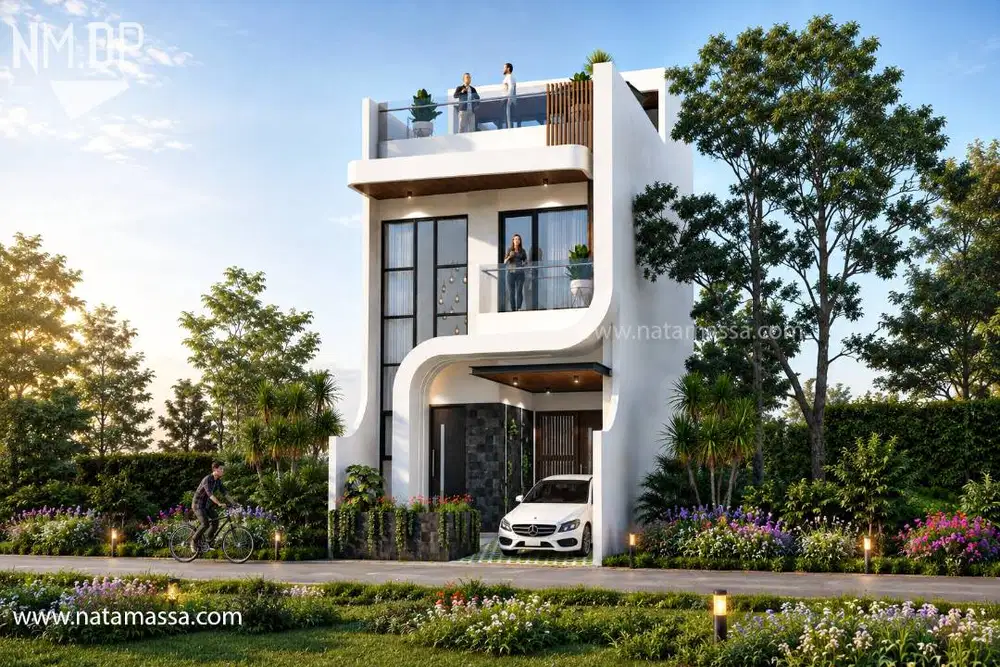 Arsitek Rumah di Bekasi Selatan Gratis Survey - Rumah Modern Tropis