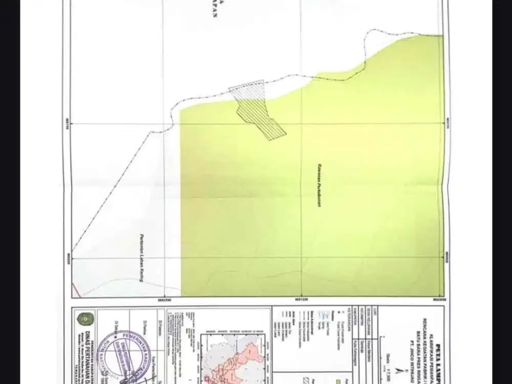 tanah jual 25 ha kilo 24 bisa extend hingga 100 ha
