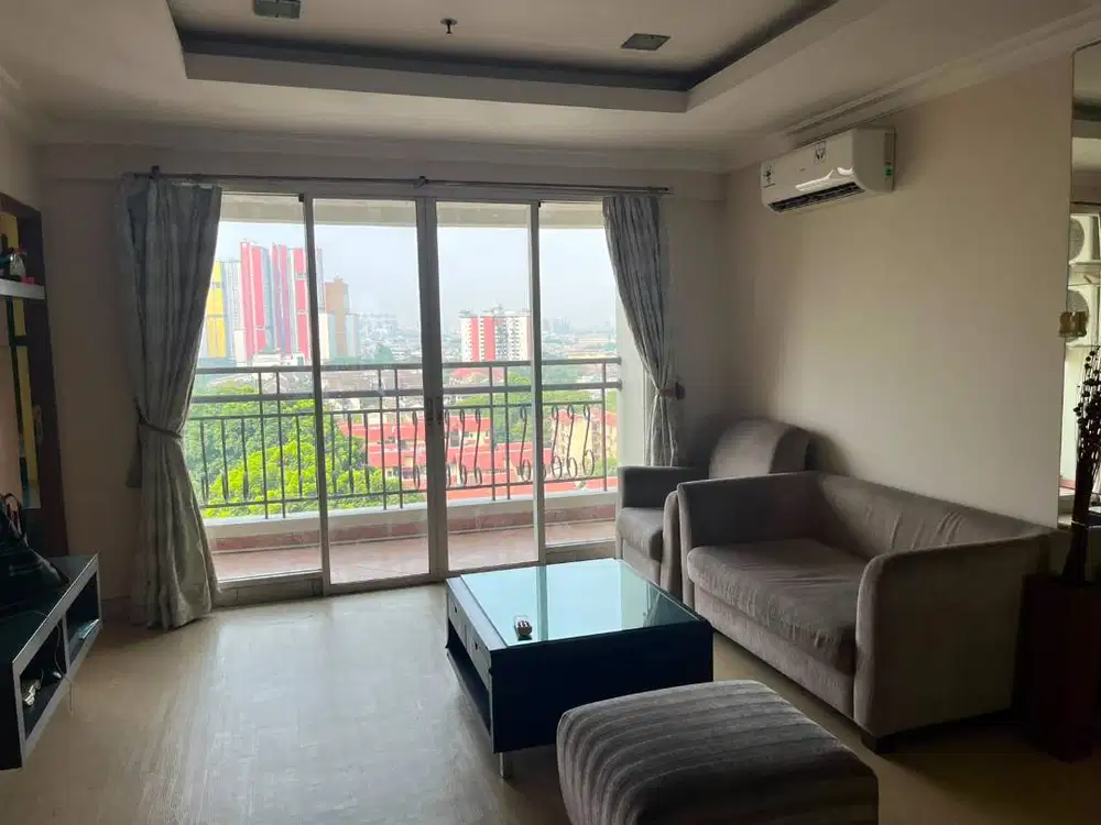 DISEWAKAN APARTEMEN MEDITERANIA LAGOON KEMAYORAN  4KAMAR, FULL FURNISH