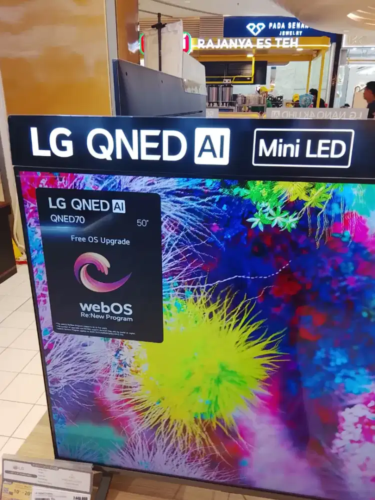 CICILAN SMART TV LG 50 FREE 2× DP 0%
