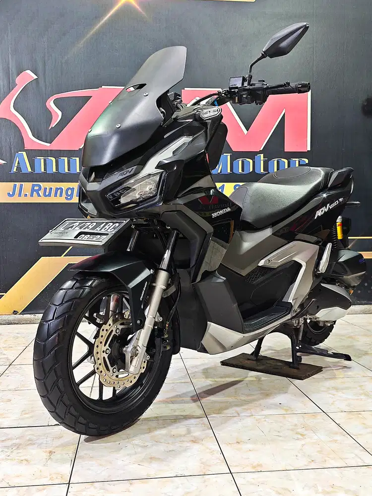 ADV 160 CBS Black mate 2022 matic mewah km.19rb.Anugerah motor rungkut
