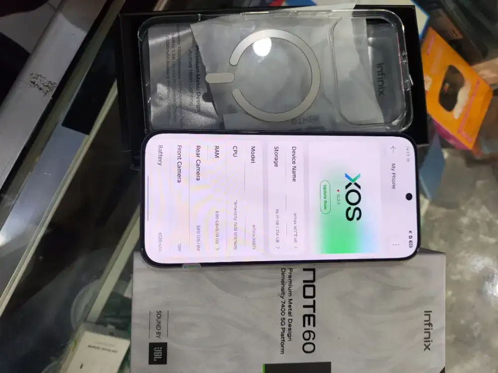 Infinix note 60 8/256 Garansi resmi second original