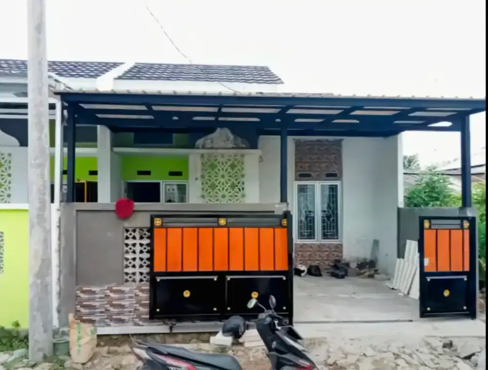 Kanopi Baja Ringan Atap Alderon Double layer