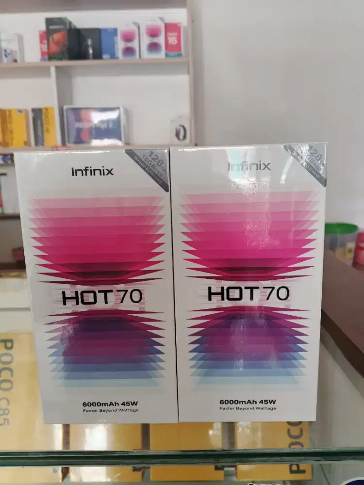 Infinix Hot 70 8/128 GB New Garansi Resmi