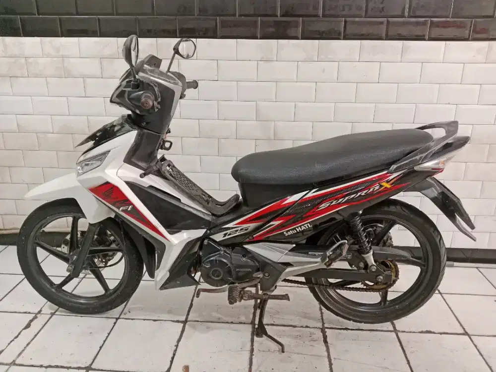 Supra x 125 tahun 2014 original mesin halus