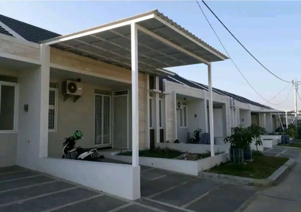 Kanopi Baja Ringan Atap Alderon Double layer