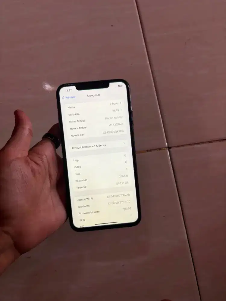 Iphone xsmax 256gb ibox