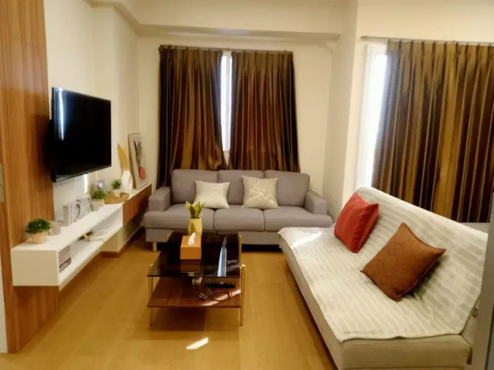 Disewakan Apartemen Puncak Dharmahusada 3BR Full Furnished Mewah Very Special dekat Kampus UNAIR, MERR