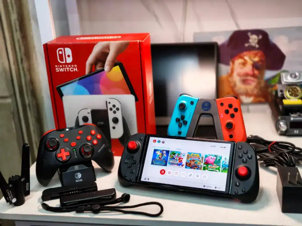 Nintendo Switch OLED 256GB Full Accessories