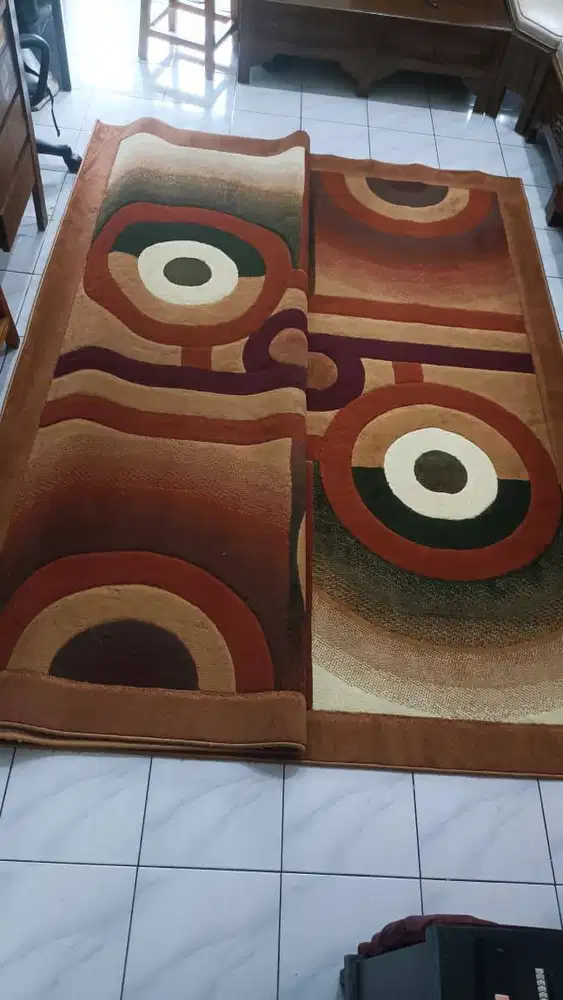 Karpet jarang dipakai hanya untuk hari Raya aja