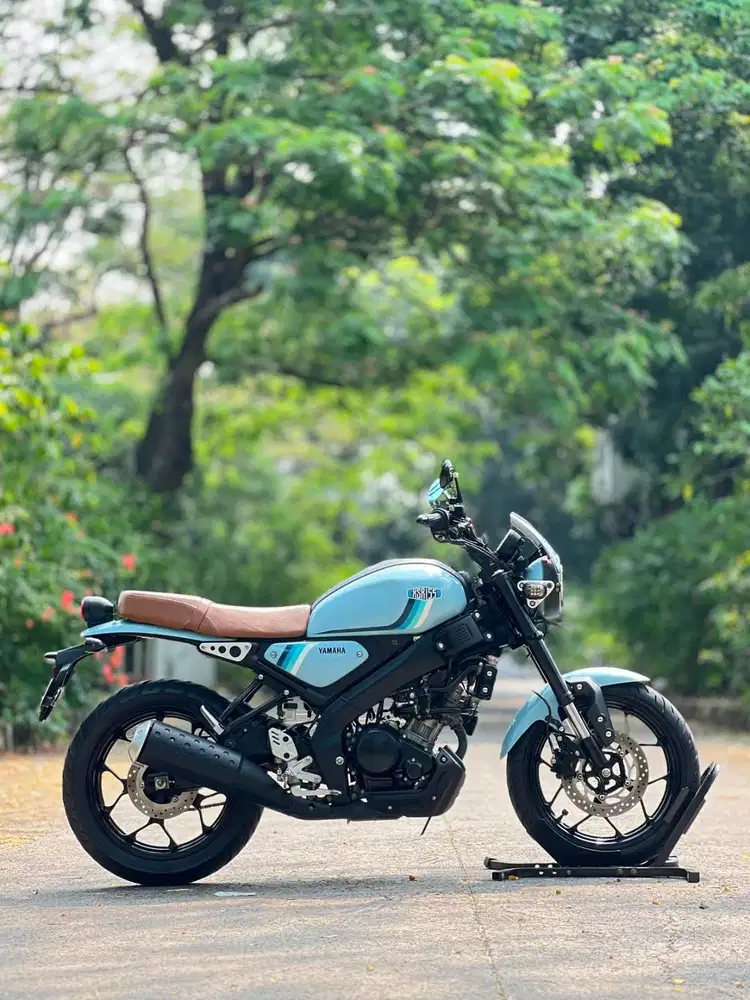 YAMAHA XSR 155 2023 BIRU KM RENDAH PAJAK PANJANG LIKE NEW