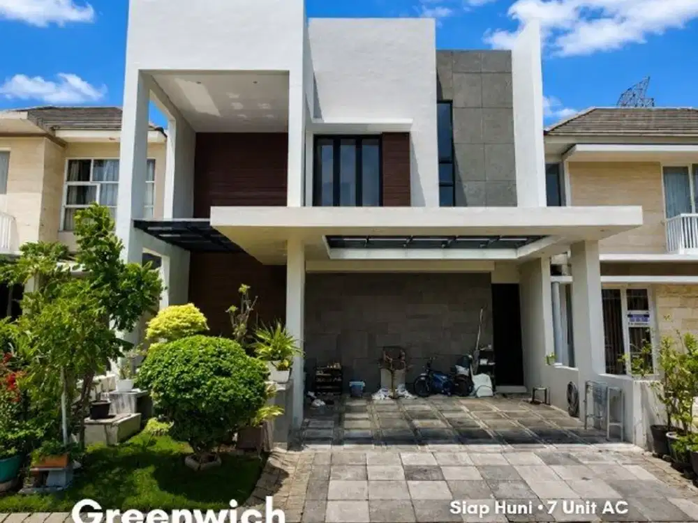 Rumah Greenwich, Royal Residence  Siap Huni • Carport 2 • 7 Unit AC