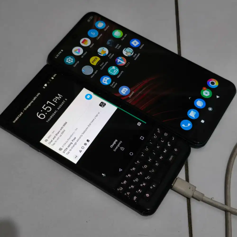 NETT Blackberry keyone 4/64gb & Poco m3 pro 5g 6/128gb