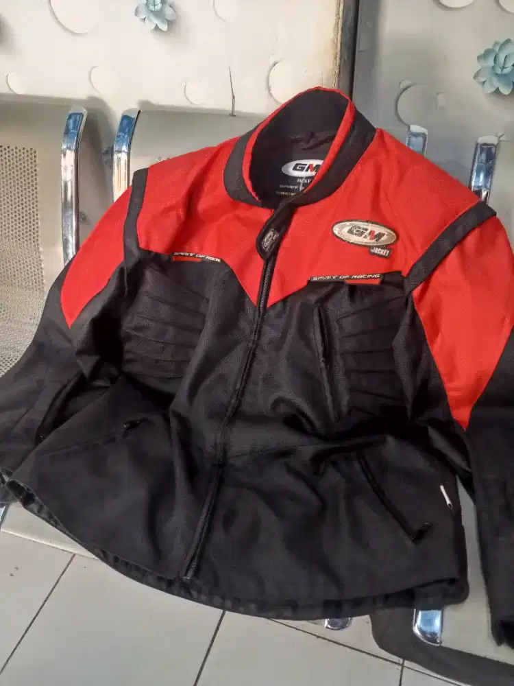 jaket touring original tebal bagus