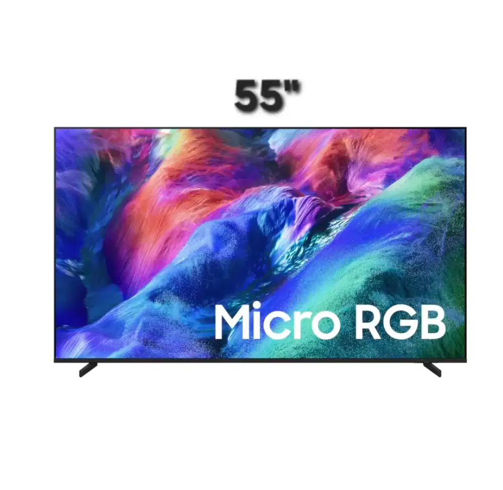 SAMSUNG MICRO RGB 4K AI VISION SMART TV 55 INCH