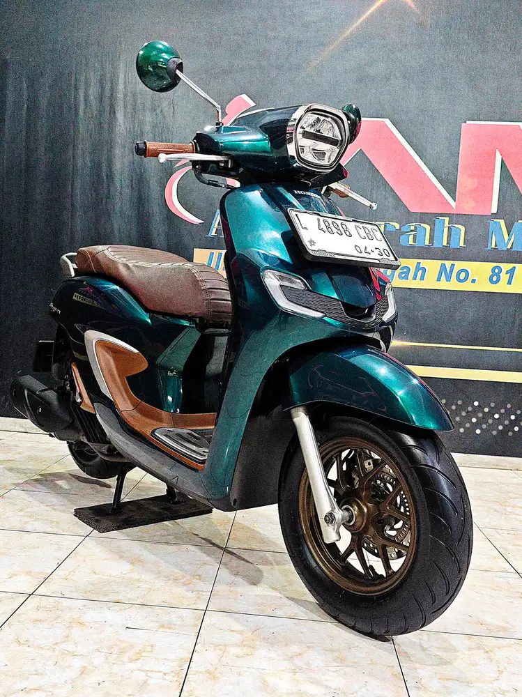 Staylo ABS 160cc Royal Green km.5rb gesit mewah.Anugerah motor rungkut