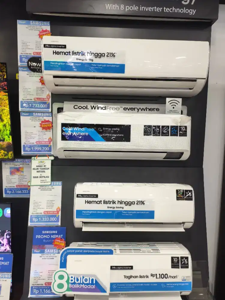 Promo Cicilan AC Samsung tanpa Dp Syarat hanya KTP saja