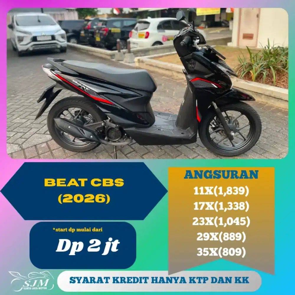 Beat CBS 2026 Pajak Panjang