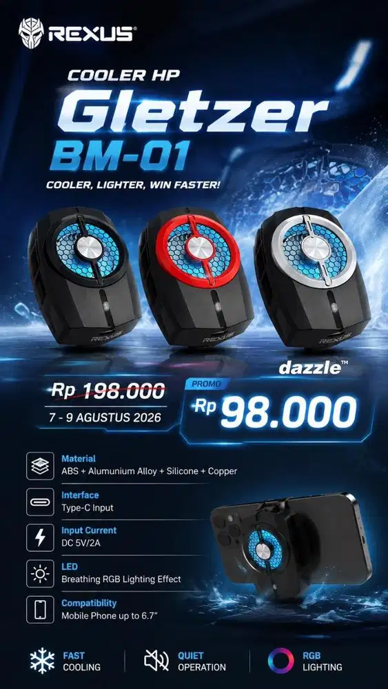 Cooler Hp rexus Gletzer