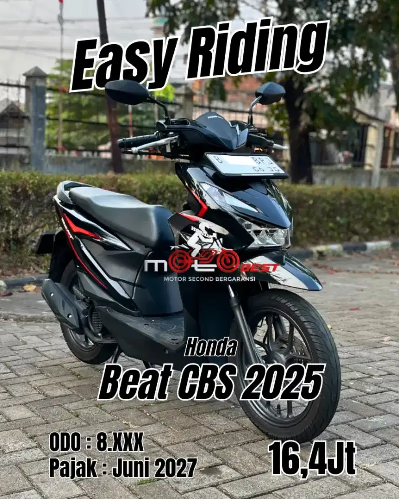 Cash Only Beat 110cc CBS 2015