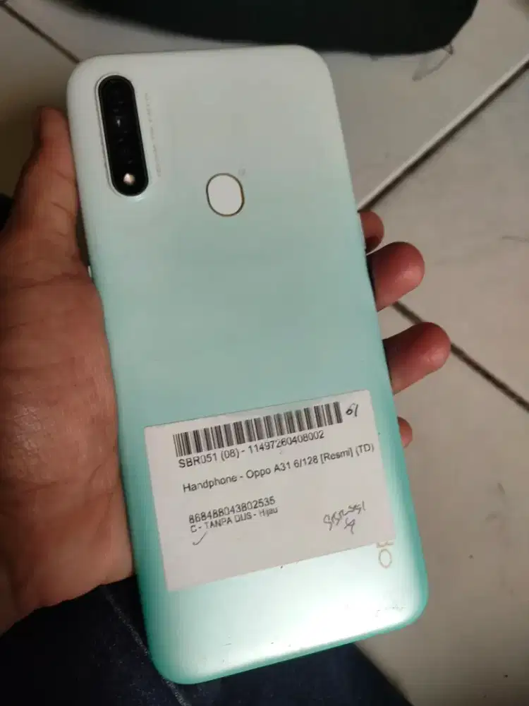 Oppo a31 ram 6/128 resmi oppo