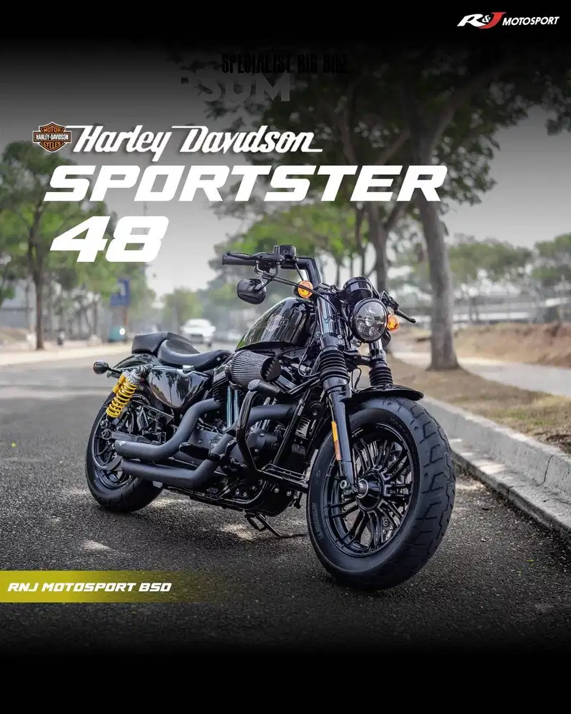 (Full Paper) Harley Davidson Sportster 48 Nik 2019 Good Condition