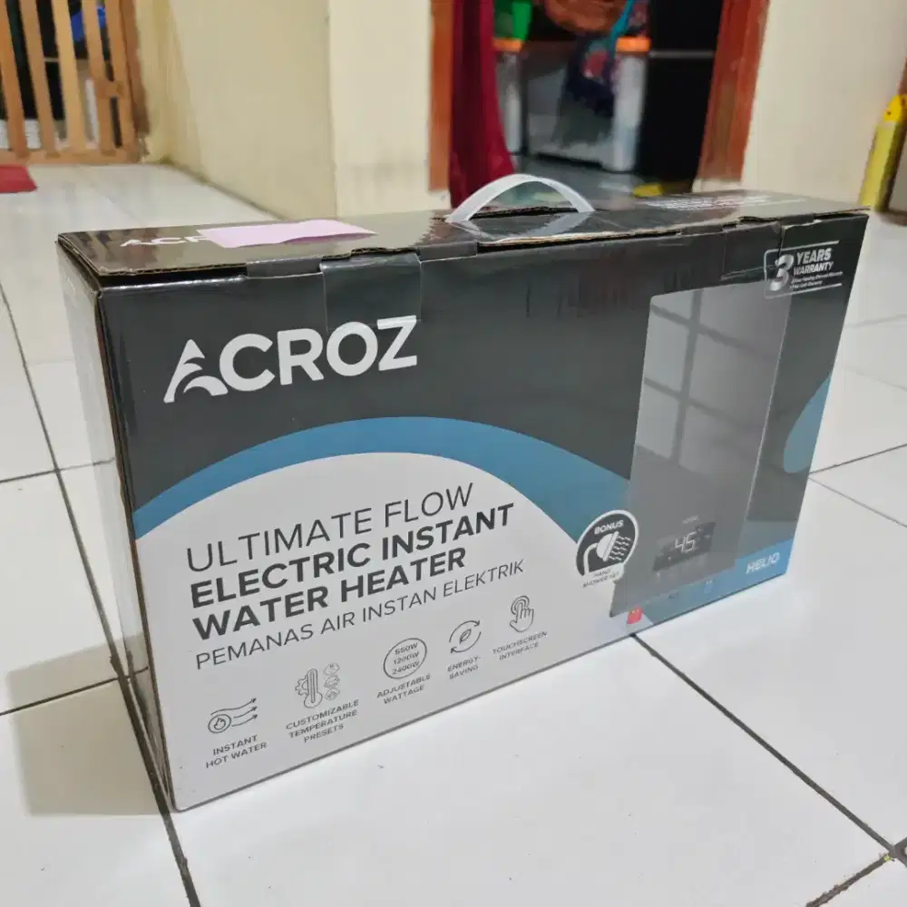Water Heater Listrik Instant dari Azko (tanpa Gas)