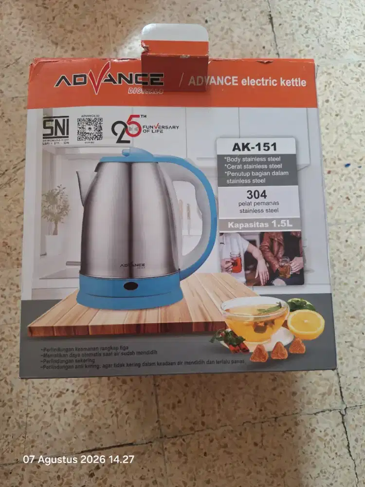 Jual Teko listrik Advand