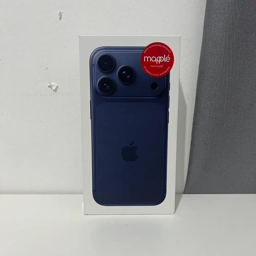 iphone 17 pro 256gb deep blue resmi bnib new segel