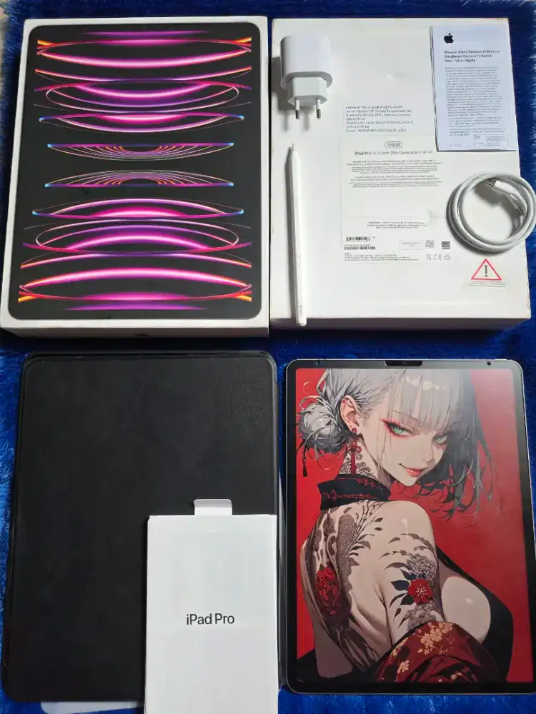 iPad Pro M2 Gen 6 12.9 inch iBox 128gb Wifi + Apple Pen Gen 2 Fullset