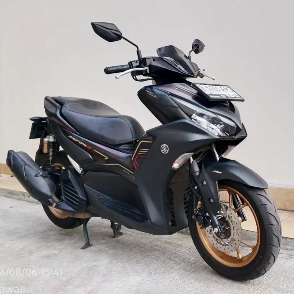 YAMAHA NEW AEROX CONNECTED ABS TAHUN 2024 CASH KREDIT MURAH DP 500