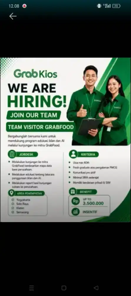 Freelance grab merchant