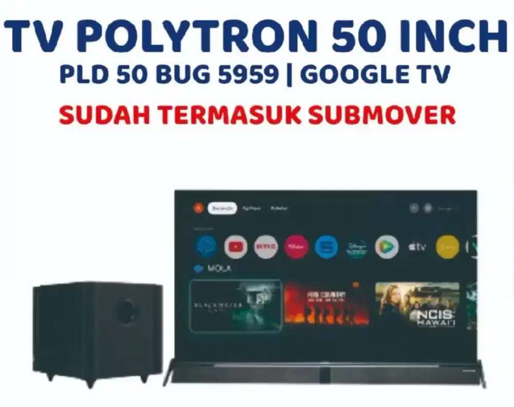Di jual murah Google TV 50 Inch