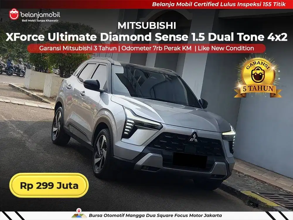 [ LOW KM 7RB ] Mitsubishi XForce X Force Ultimate DS 1,5 AT 2025/2026