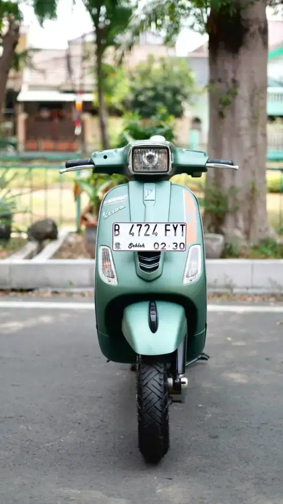 VESPA S 125 IGET 2019 HIJAU - TERMURAH SEINDONESIA