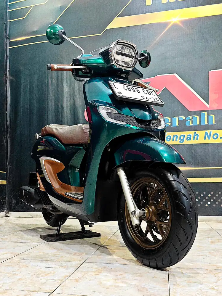 Staylo ABS 160cc Royal Green km.5rb gesit mewah.Anugerah motor rungkut