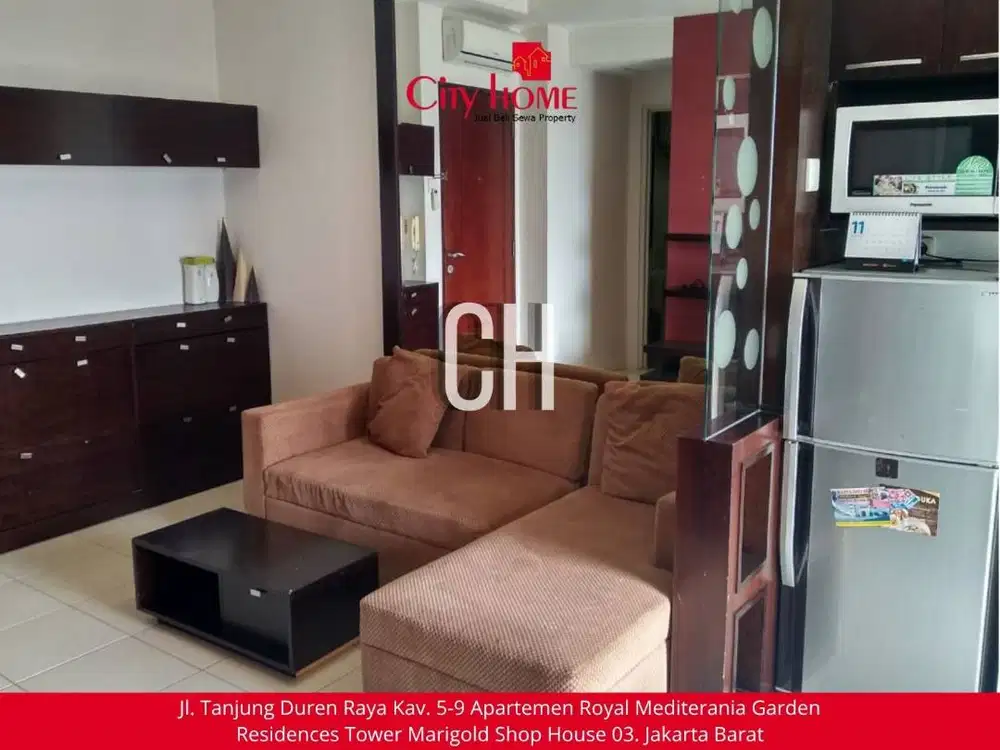 Apartemen 2 Bedroom Lokasi Super Strategis, Mediterania Garden 2