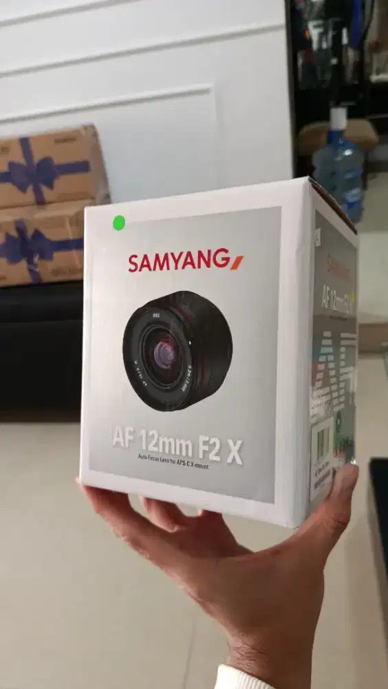 BNIB Samyang AF 12mm F2.0 Mirrorless Lens for Fuji X (ADA 2 LENSA)