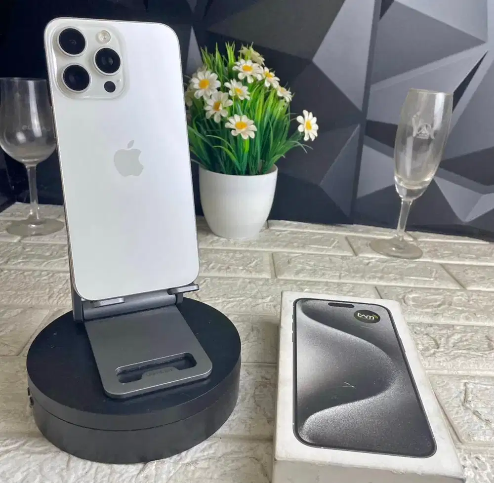 iPhone 15 Pro Max 256GB Garansi Resmi iBox Battery Health 88%