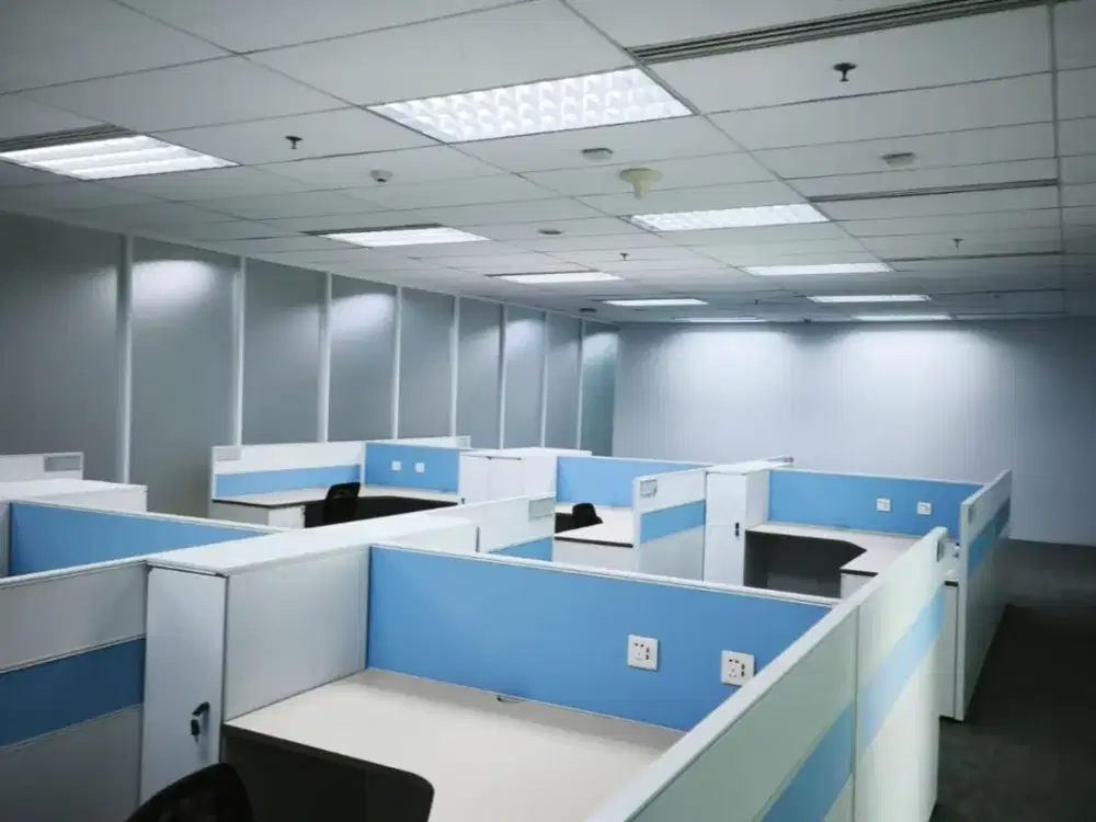 Office Space Premium di DBS Tower Jakarta Selatan – Luas 561 m², Full Furnished