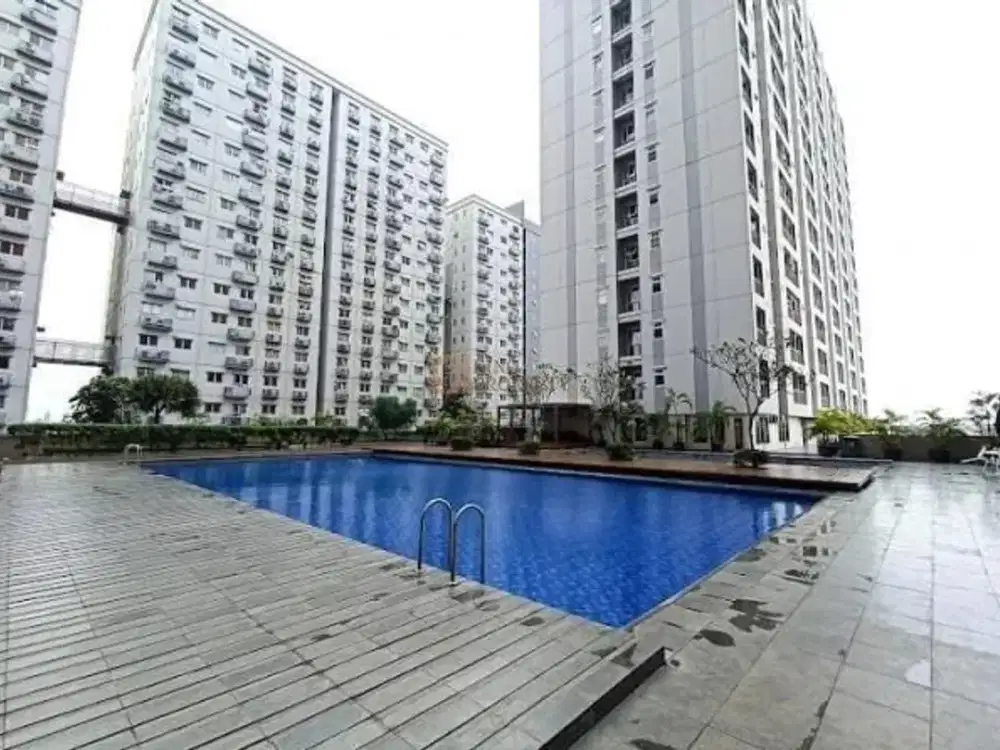 Dijual Apartemen 2BR The Oak Tower Sky Garden Kelapa Gading – View Pool, Partially Furnished, Dekat LRT Pulomas & RS Mediros