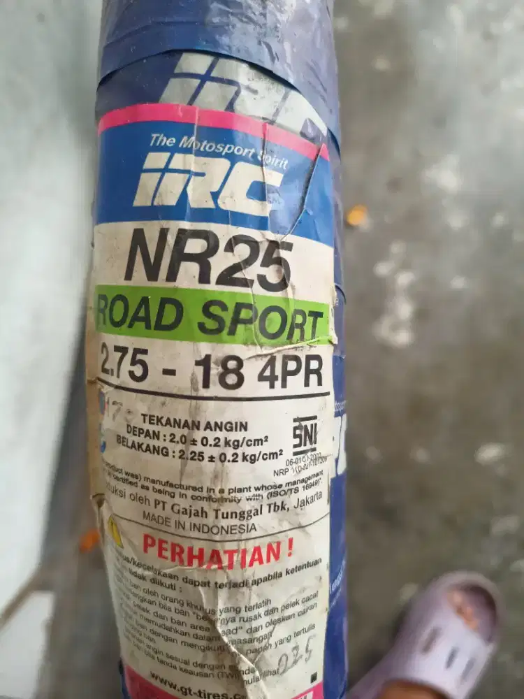 Ban Motor IRC 275-18