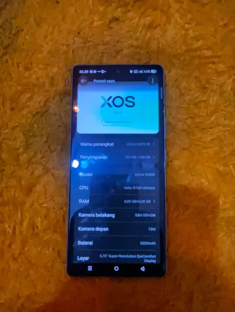 Infinix note 50 256 gb /16 gb