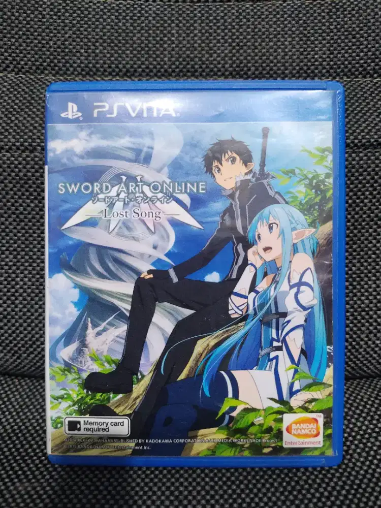 Kaset Cartridge PS Vita Sword Art Online Lost Song